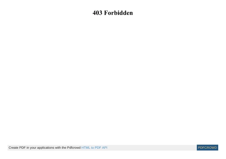 403 forbidden