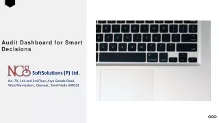audit dashboard for smart decisions