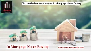 In Mortgage Notes Buying