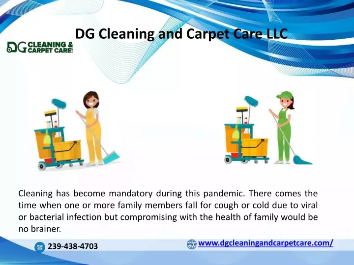 dg cleaning and carpet care llc
