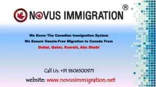 Canada Immigration Consultants in Dubai |Novusimmigration.net
