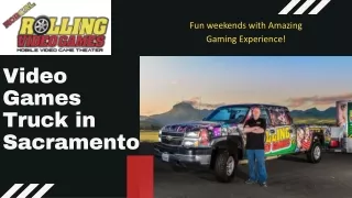 Norcal Rolling Video Games Sacramento - A mobile video game truck services