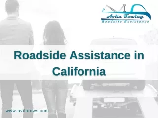 Roadside Assistance in California