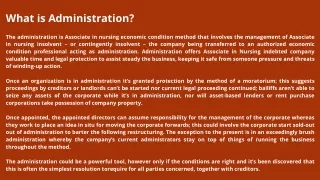 what is administration