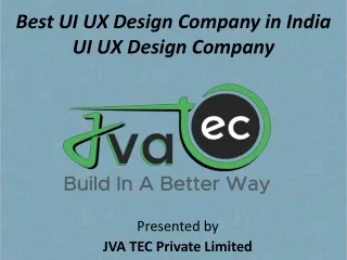 Best UI UX Design Company in India | UI UX Design Company