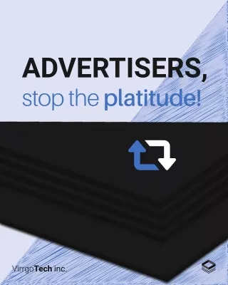 Advertisers, stop the platitude!
