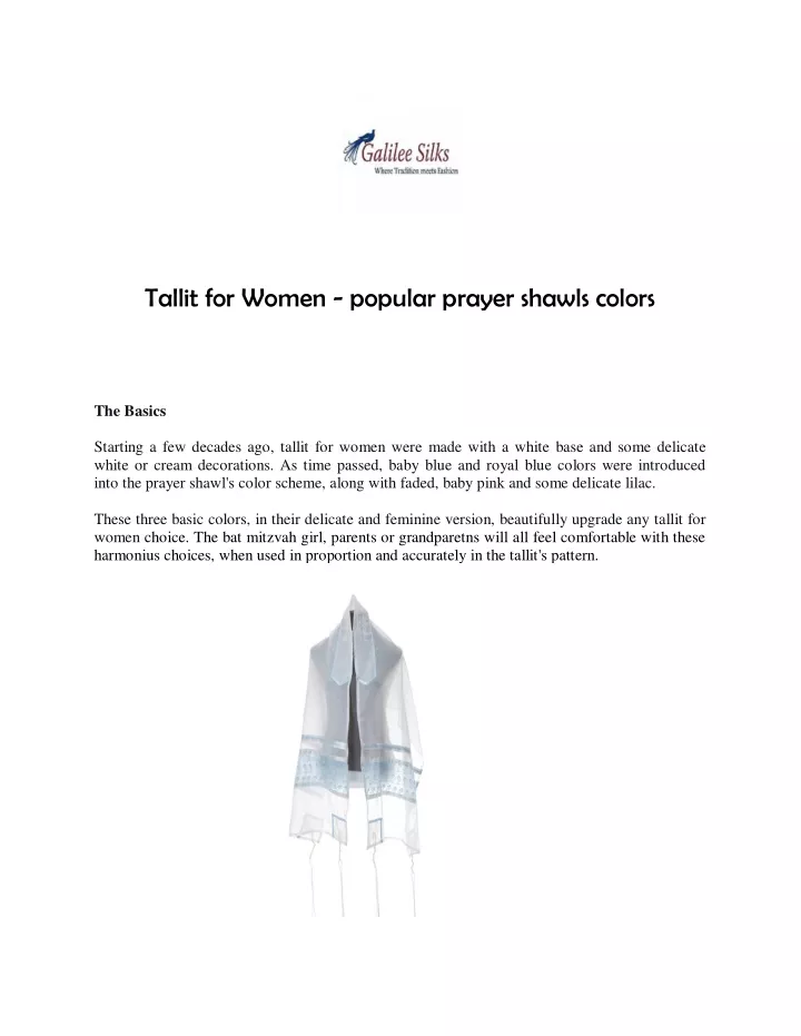 tallit for women popular prayer shawls colors