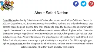 safari nation is a family entertainment center