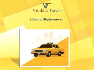 Book Cheap Taxi & Cabs in Bhubaneswar on Visakhatravels.com