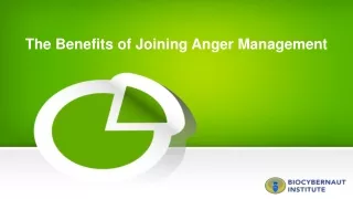 the benefits of joining anger management