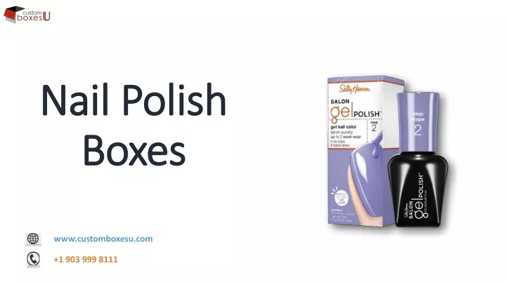 nail polish boxes