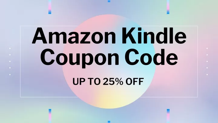 amazon kindle coupon code