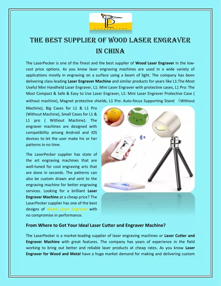 the best supplier of wood laser engraver in china