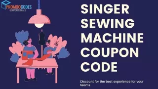 Singer Coupon Code | Up to 40% Off