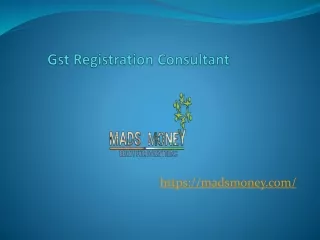 Gst Registration Consultant