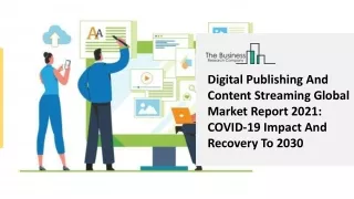 digital publishing and content streaming global
