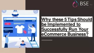 why these 5 tips should be implemented