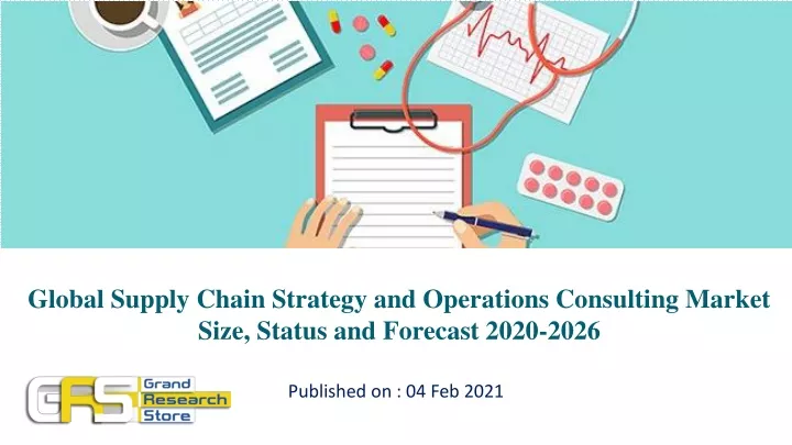 global supply chain strategy and operations