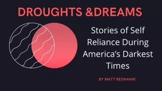 Matt Redhawk | Droughts And Dreams