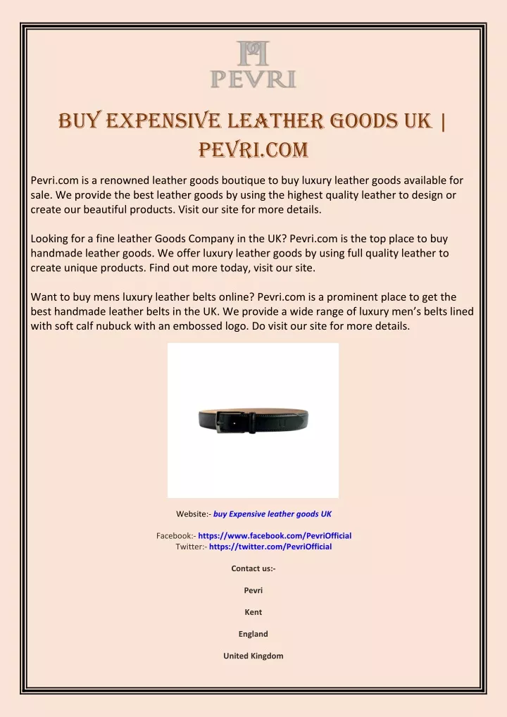buy expensive leather goods uk pevri com