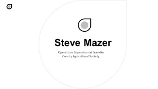 Steve Mazer - Provides Consultation in Business Development
