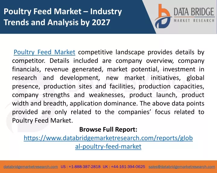 poultry feed market industry trends and analysis