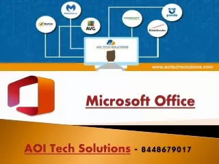 Microsoft Office - 8448679017 - AOI Tech Solutions