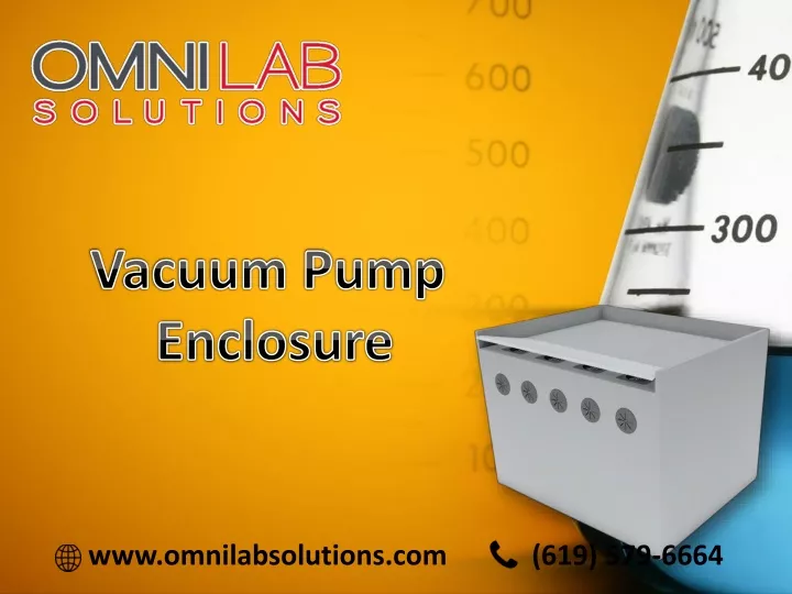 vacuum pump enclosure