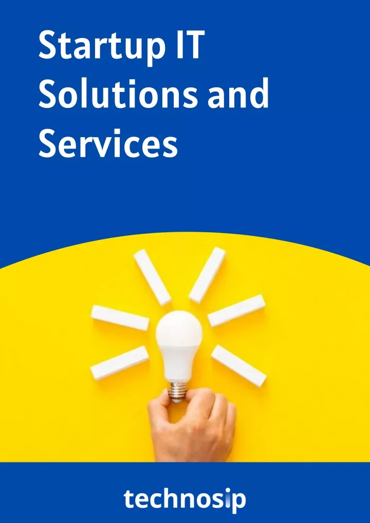 startup it solutions and services