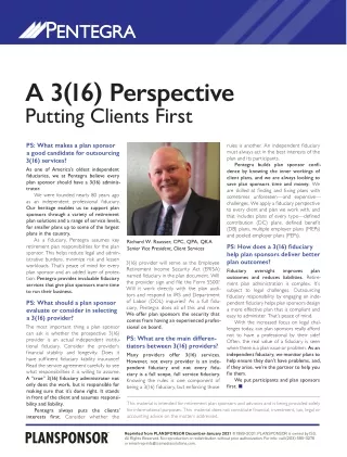 a 3 16 perspective putting clients first