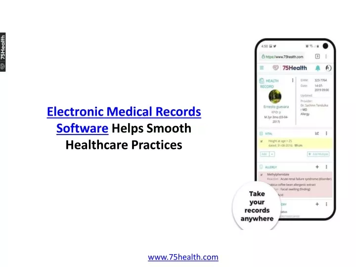 electronic medical records software helps smooth