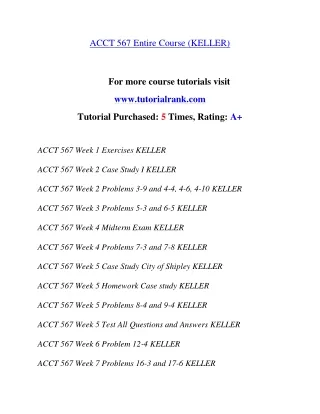 ACCT 567 Education Organization- tutorialrank.com