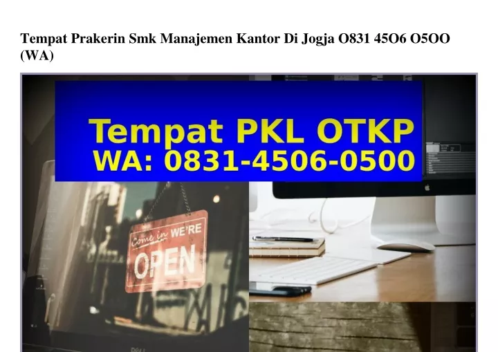 tempat prakerin smk manajemen kantor di jogja