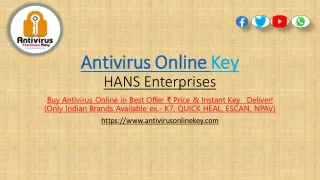Antivirus Online Key