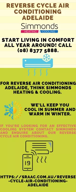 reverse cycle air conditioning adelaide