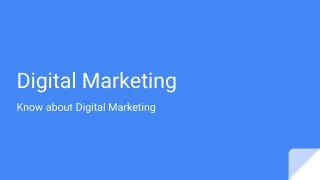 What Is Digital Marketing?