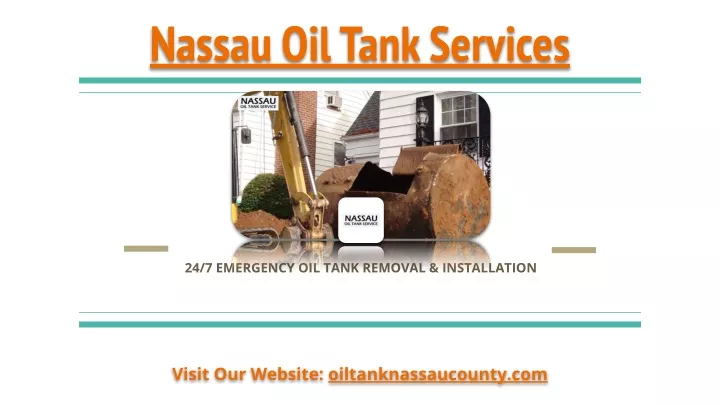 nassau oil tank services