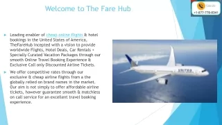 welcome to the fare hub