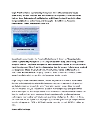 graph analytics market segmented by deployment