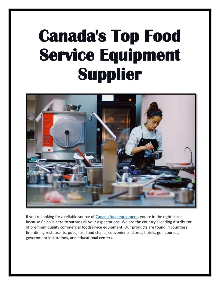 canada s top food canada s top food service