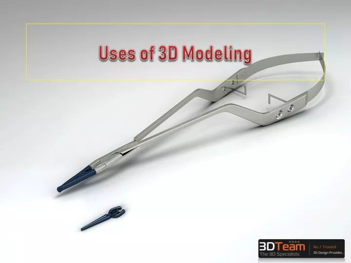 uses of 3d modeling