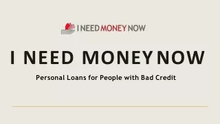 Personal Loan for Poor Credit Score – I Need Money Now