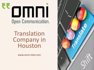 translation company in houston
