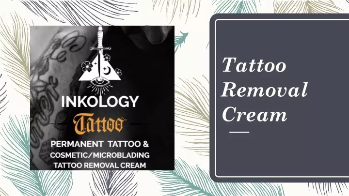tattoo removal cream
