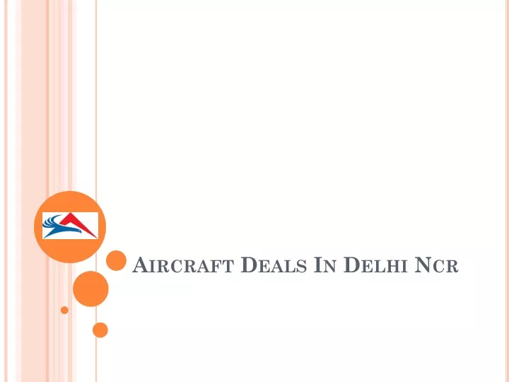 aircraft deals in delhi ncr