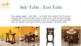 side table end table