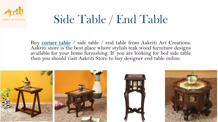 side table end table