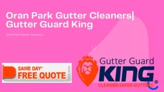 Oran Park Gutter Cleaners