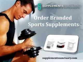 Order Branded Sports Supplements