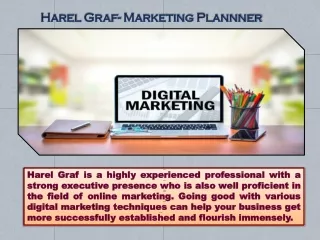 Harel Graf- Plans and Strategies